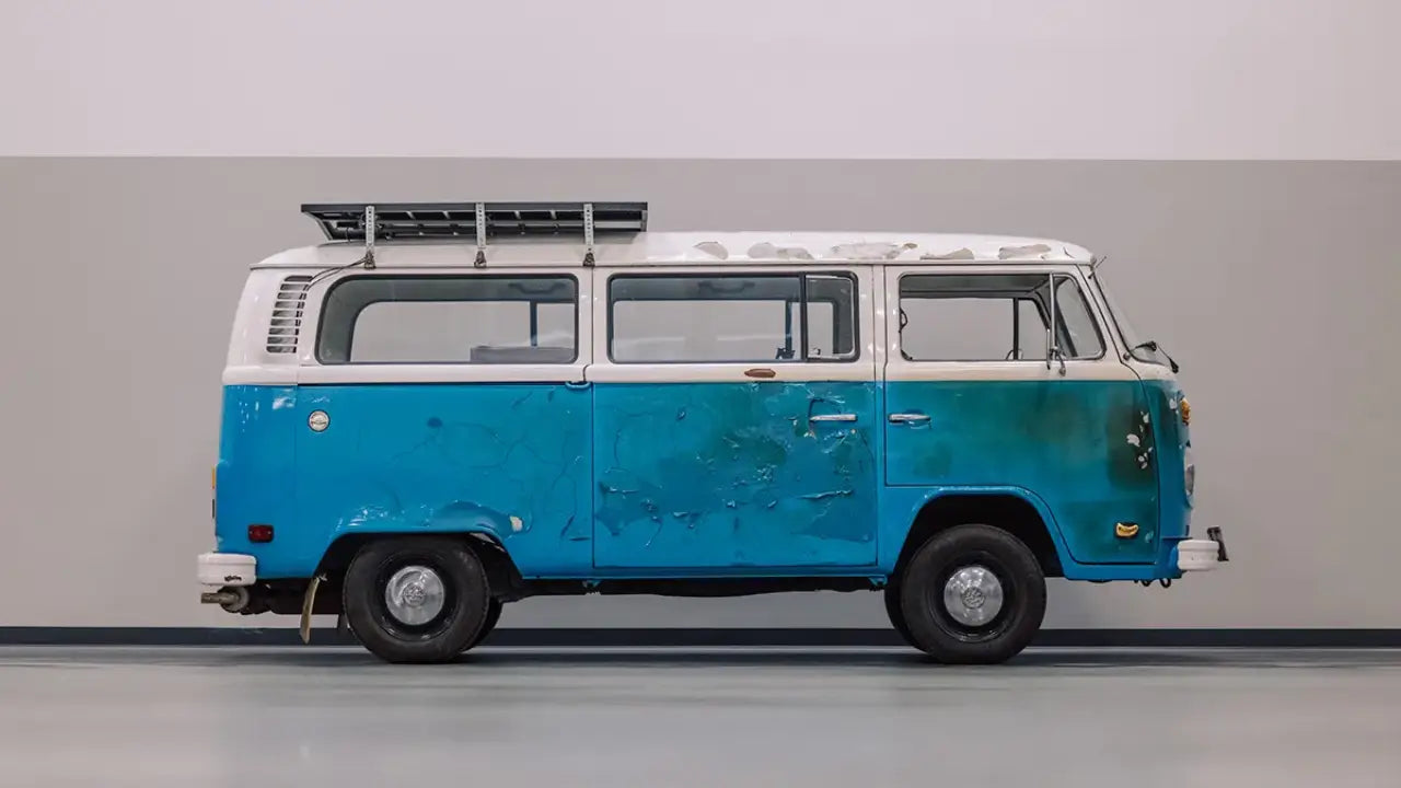 Volkswagen to Restore the Miraculous 1977 Microbus That Withstood the Palisades Fire