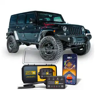 THROTTLE RESPONSE CONTROLLER -
Pedal Commander® for Jeep Wrangler
