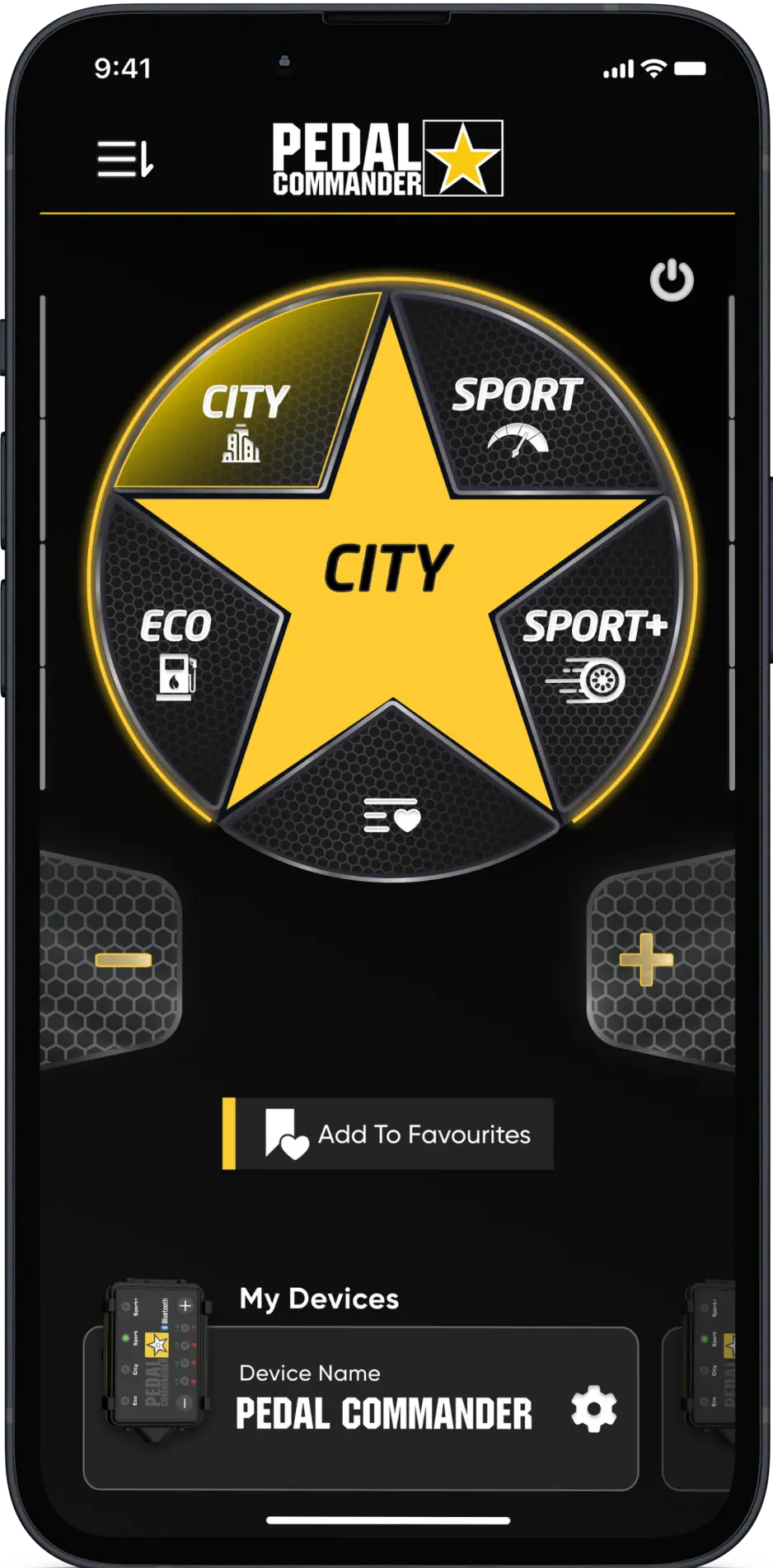 pedal Commander app screenshot-1