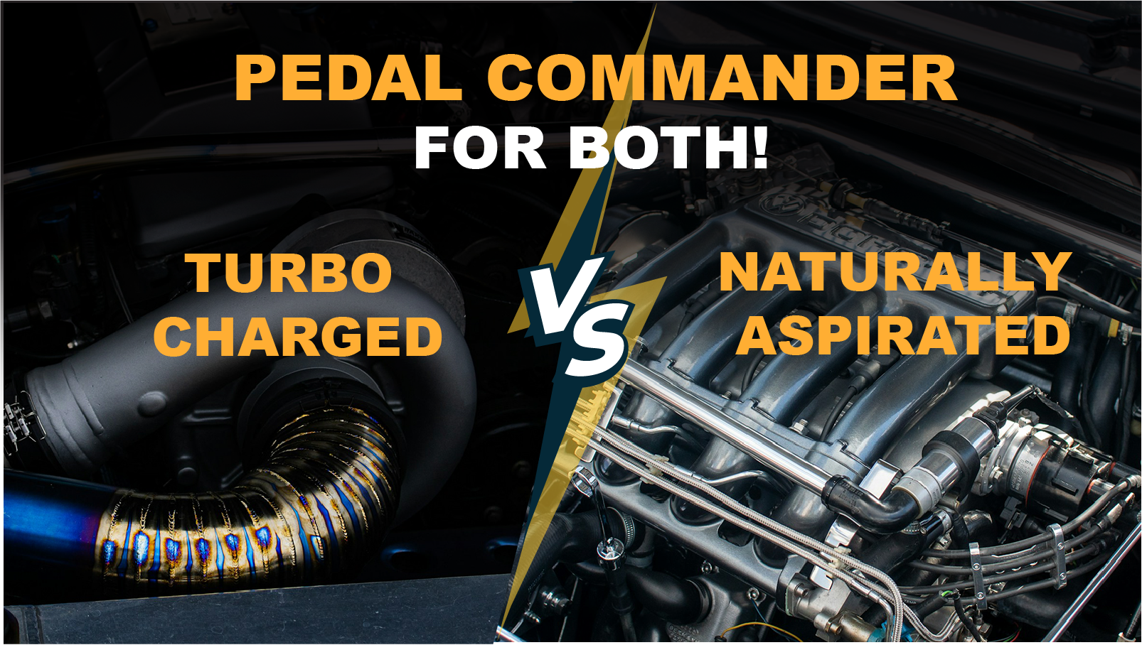 Turbocharged vs. Naturally Aspirated Engines: How Pedal Commander Enhances Both