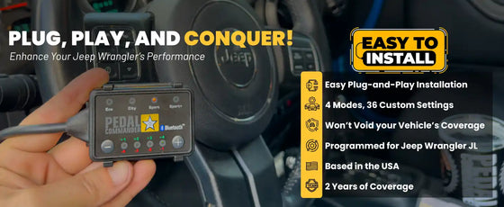 HOW DOES PEDAL COMMANDER IMPROVE JEEP WRANGLER?