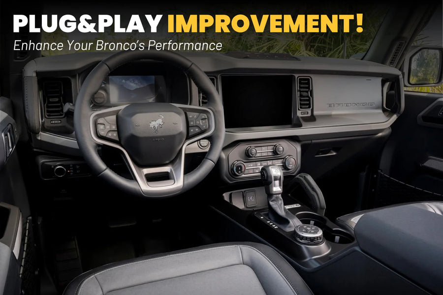 Ford Bronco U725 (2021+) (2.3L EcoBoost - 2.7L EcoBoost Twin Turbo V6 - 3.0L EcoBoost Twin Turbo V6)