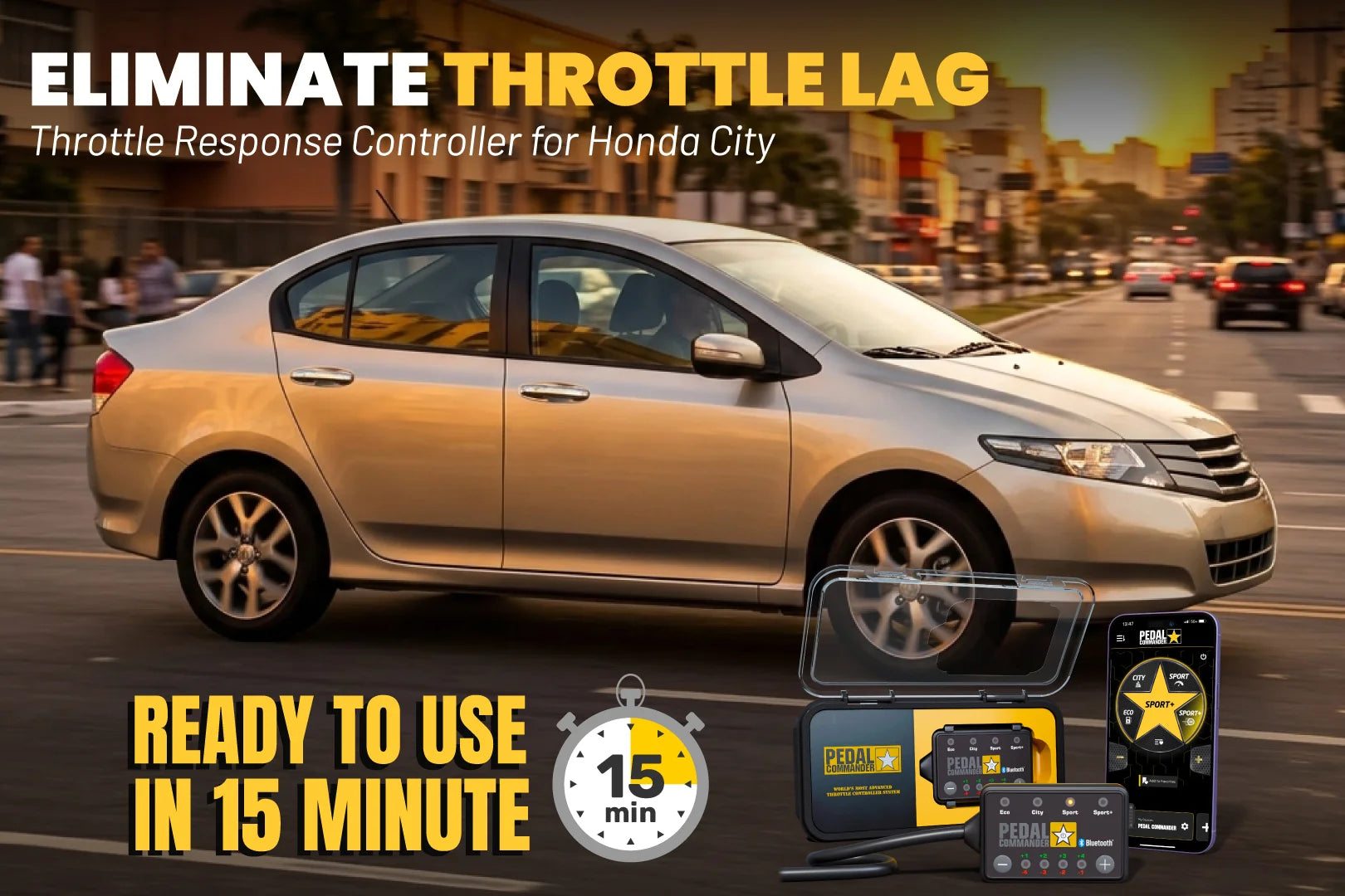 Pedal Commander for Honda City