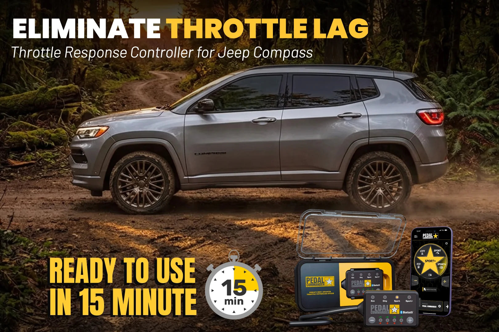Pedal Commander for Jeep Compass