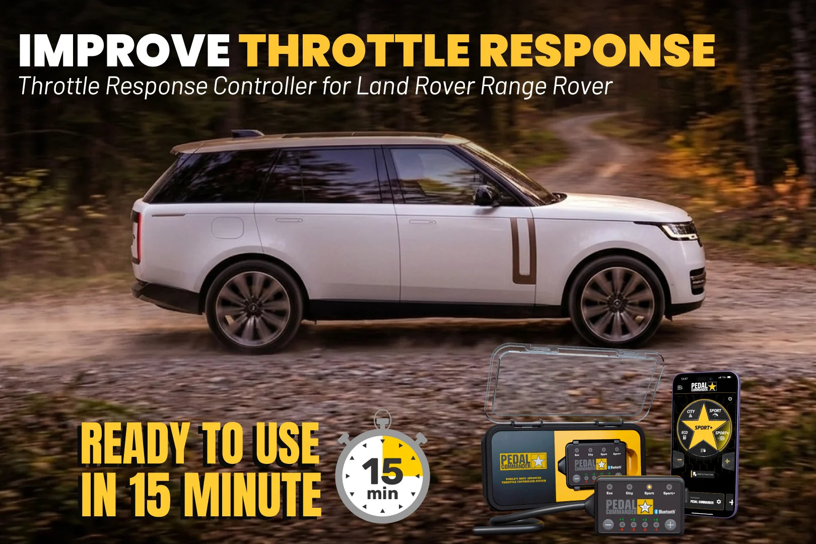 Pedal Commander for Land Rover Range Rover