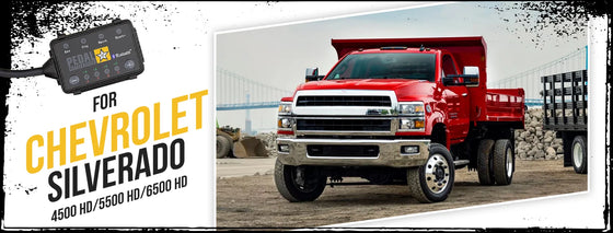 
Pedal Commander® for Chevrolet Silverado Chassis Cabs (4500 HD/5500HD/6500HD)