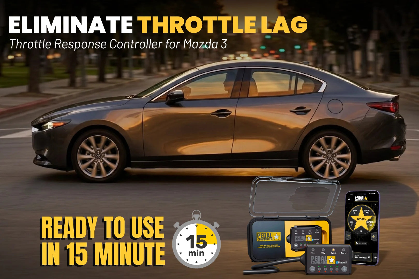 Pedal Commander for Mazda 3