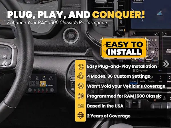 pedal commander ram 1500 Throttle Response Controller for RAM 1500 Classic – Pedal Commander®