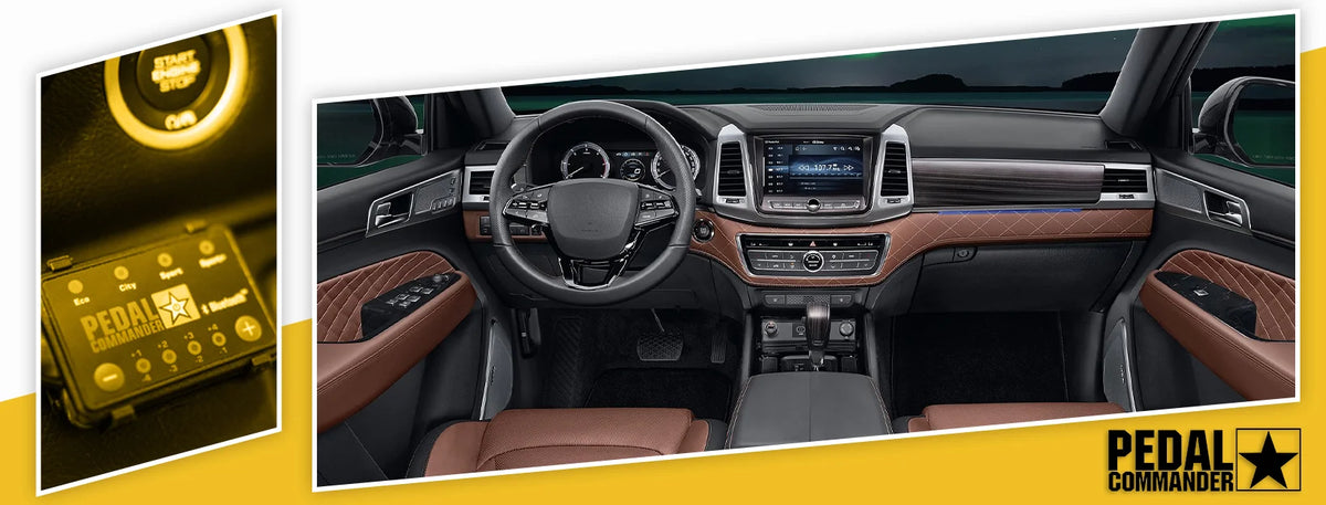 Pedal Commander for SsangYong Rexton