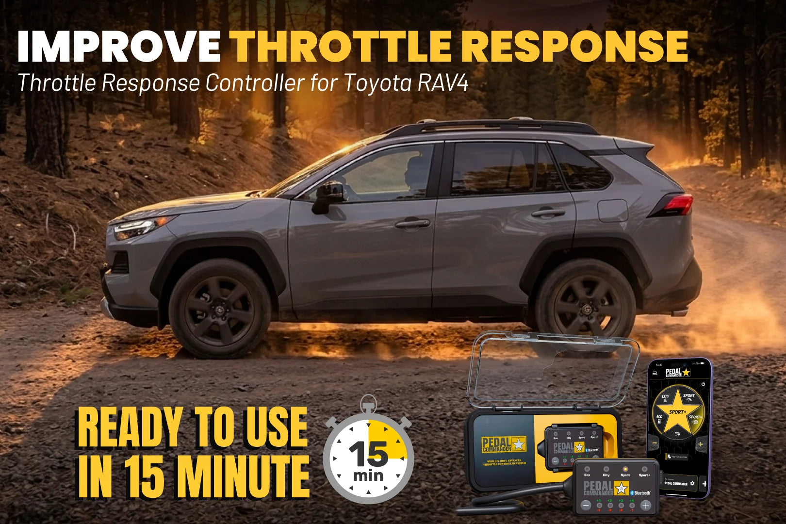 Pedal Commander for Toyota RAV4