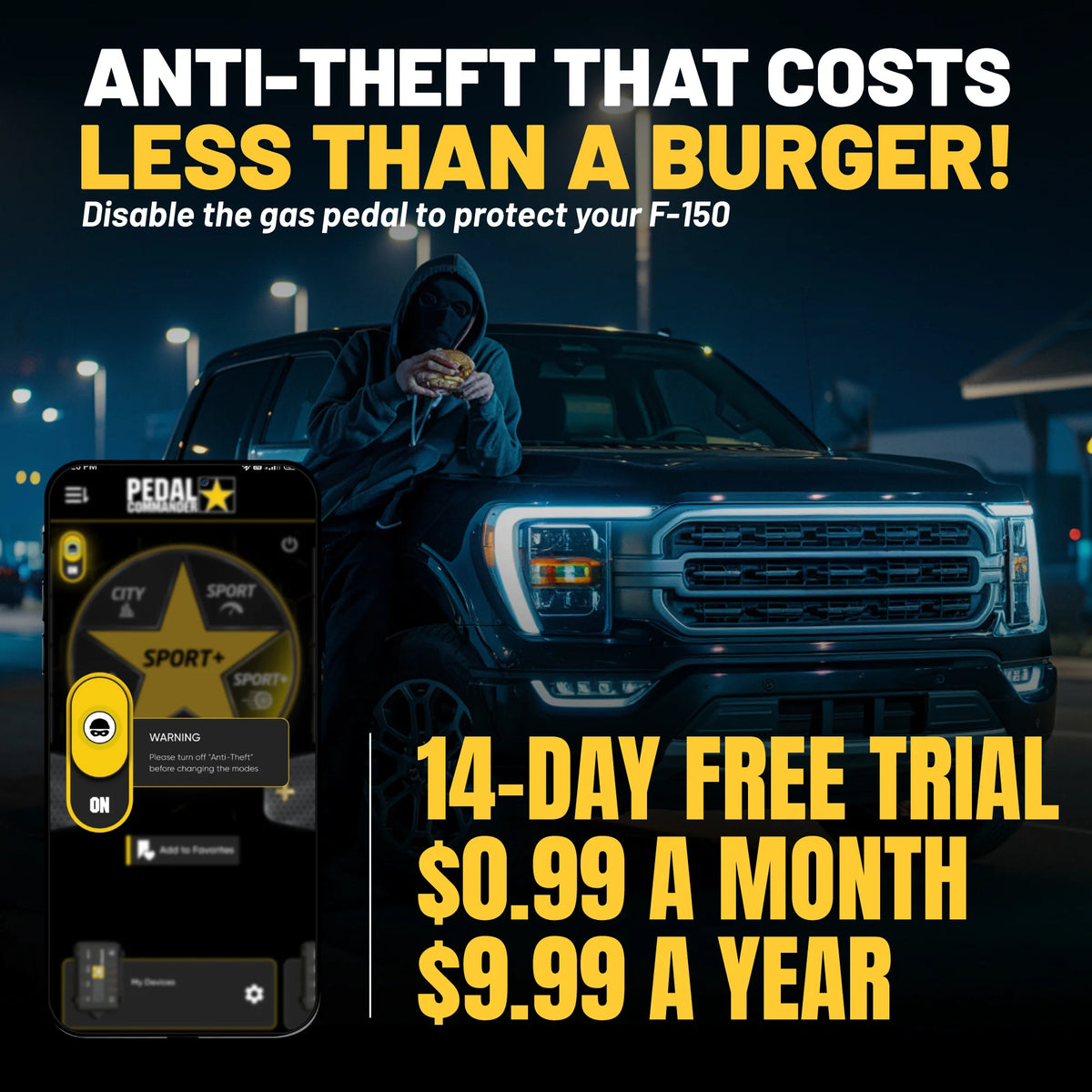 Ford Performance Commander Pedal Commander® for Ford F-150 Performance Upgrade