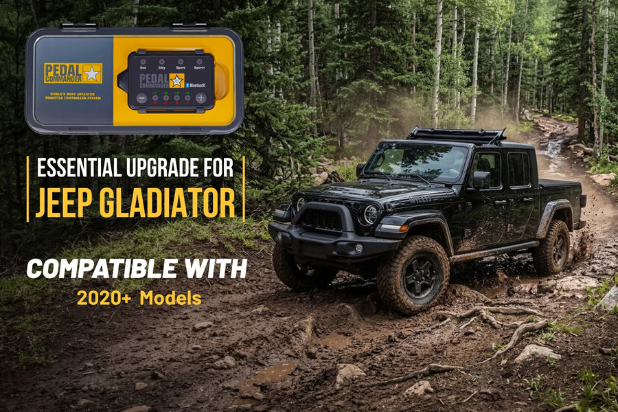 Jeep Gladiator JT (2020+) (3.6L Pentastar V6 - 2.0L Hurricane - 3.0L EcoDiesel V6)