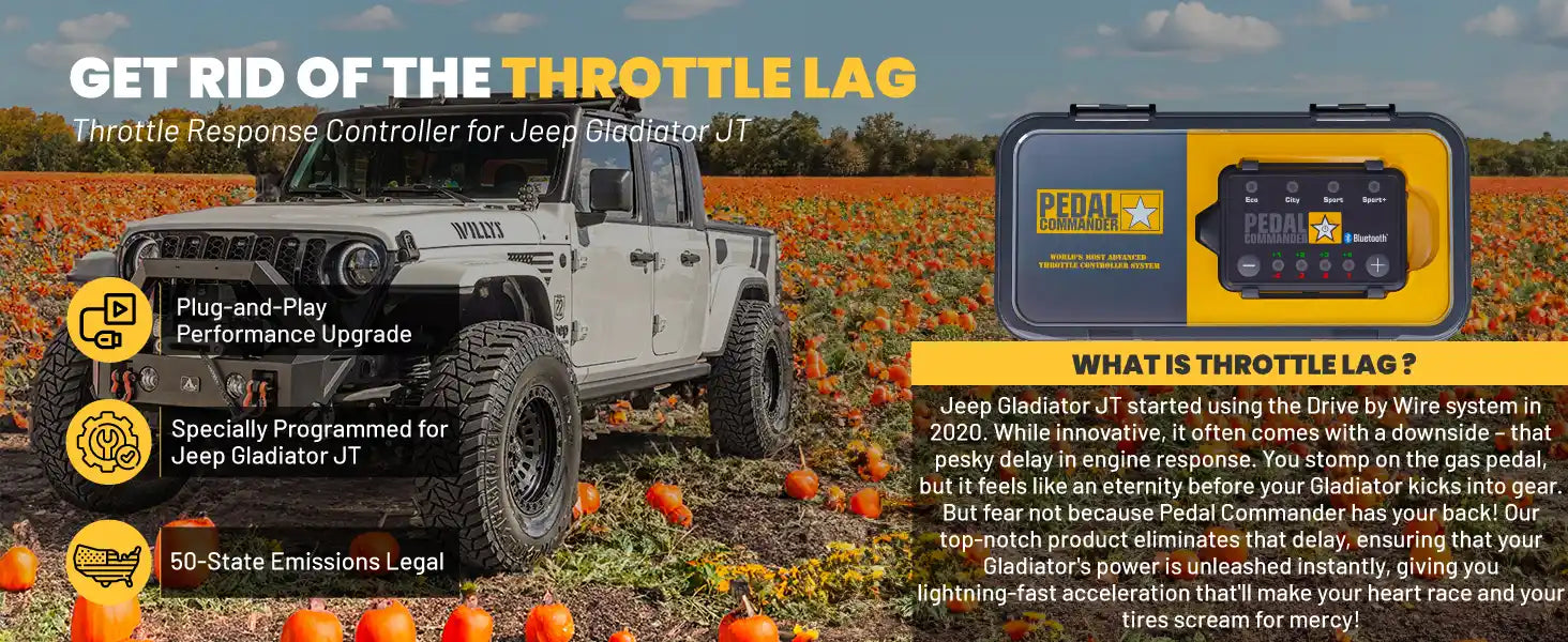 Pedal Commander for Jeep Gladiator