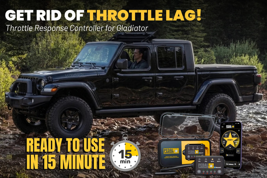 Jeep Gladiator JT (2020+) (3.6L Pentastar V6 - 2.0L Hurricane - 3.0L EcoDiesel V6)