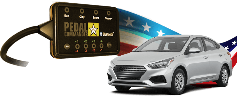 Hyundai Accent and the Pedal Commander, the only performance part to make it perfect