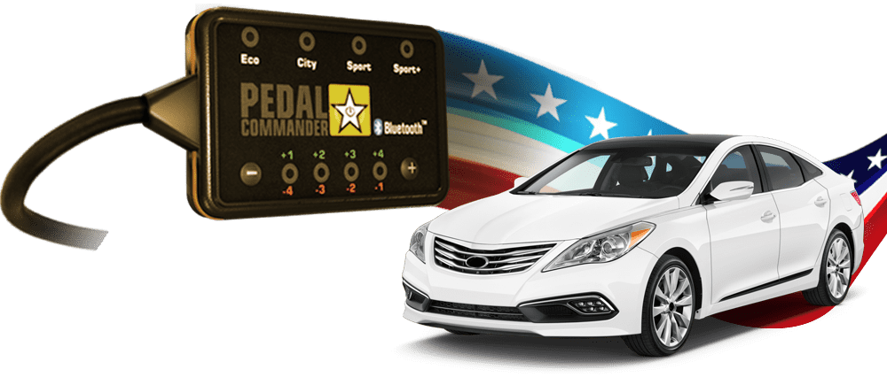 Hyundai Azera and the Pedal Commander, the only performance part to make it perfect