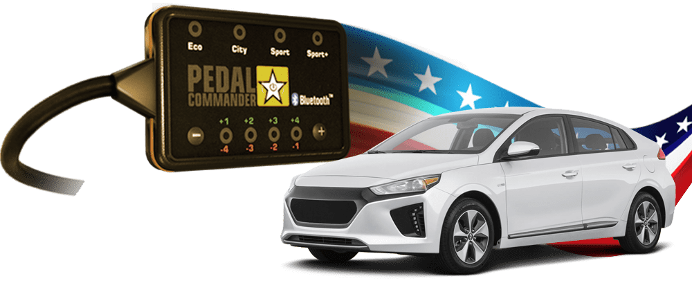 Hyundai Ioniq and the Pedal Commander, the only performance part to make it perfect