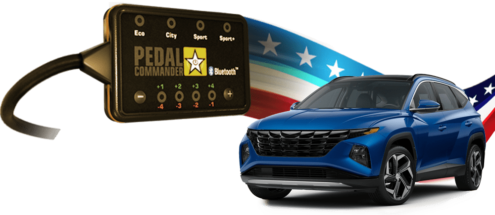 Hyundai Tucson and the Pedal Commander, the only performance part to make it perfect