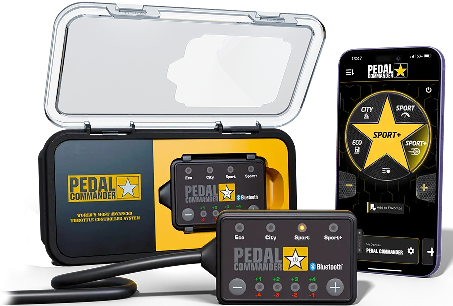 Pedal Commander Unit, App & Box