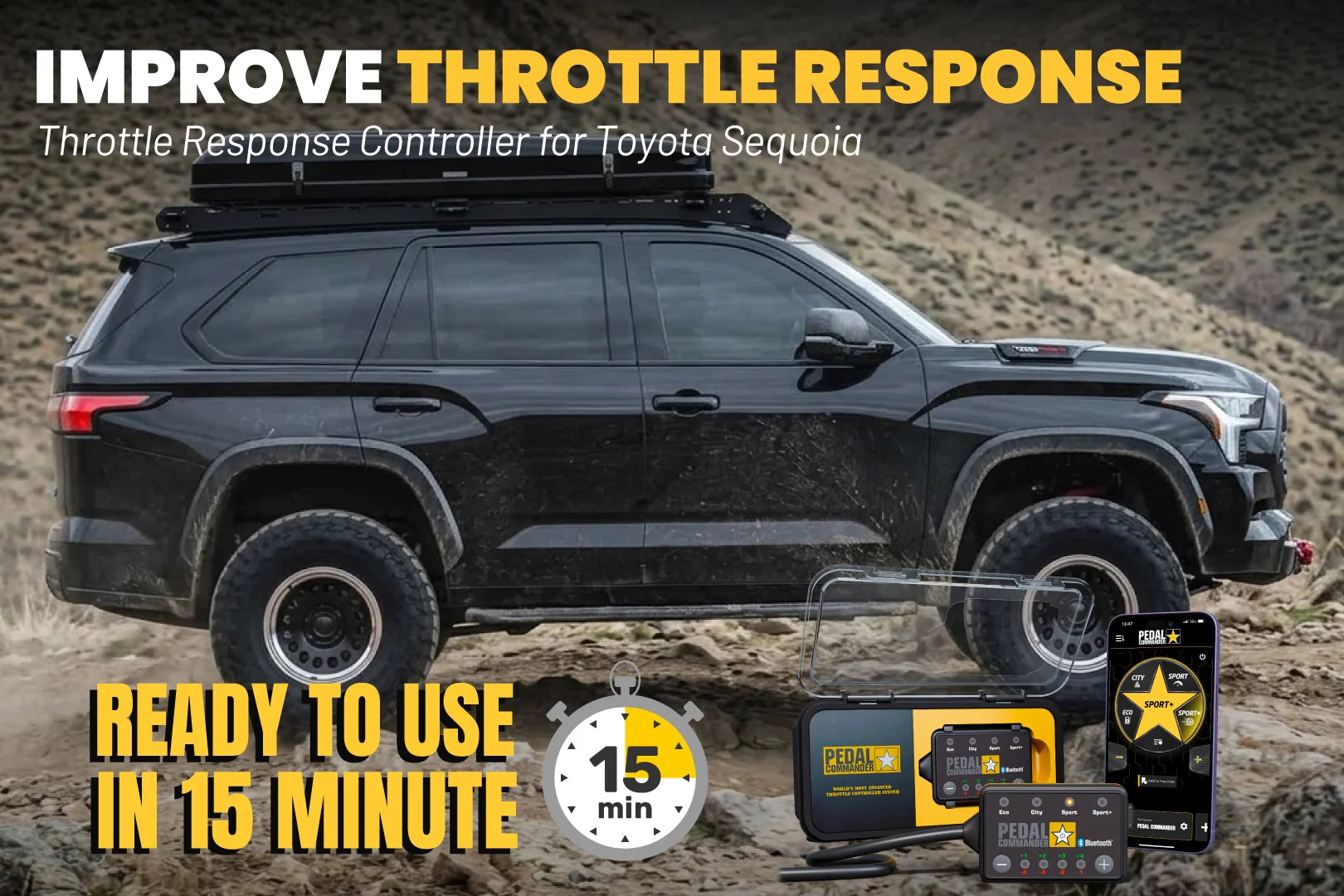 Pedal Commander for Toyota Sequoia