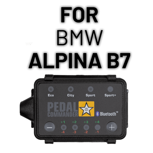 Solve your acceleration problems with Pedal Commander for BMW Alpina B7