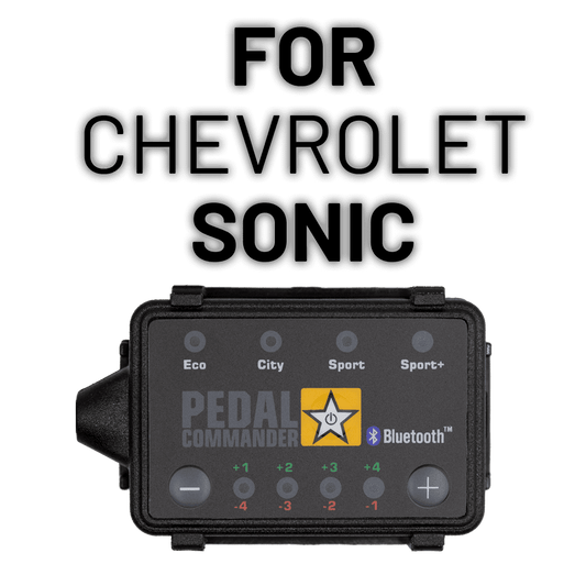 Solve your acceleration problems with Pedal Commander for Chevrolet Sonic