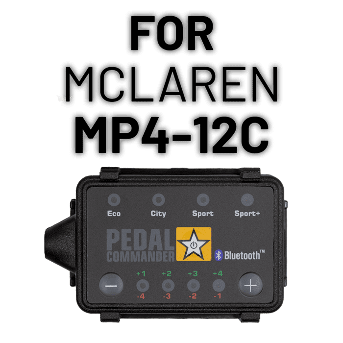 Solve your acceleration problems with Pedal Commander for McLaren MP4-12C