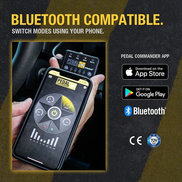 Merchant Pedal Commander PC18 is Bluetooth compatible and that means you can use it from your smartphones easily