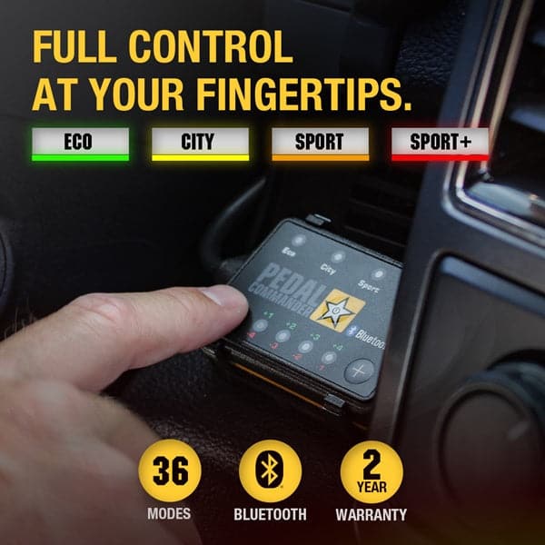 Merchant Pedal Commander PC11 has four modes and nine sensitivity modes in each to find the best driving experience